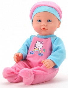 Функциональный пупс HELLO KITTY , 30 см, плачет, пьет и писает (Карапуз, 11456-RU-HELLO KITTYsim)